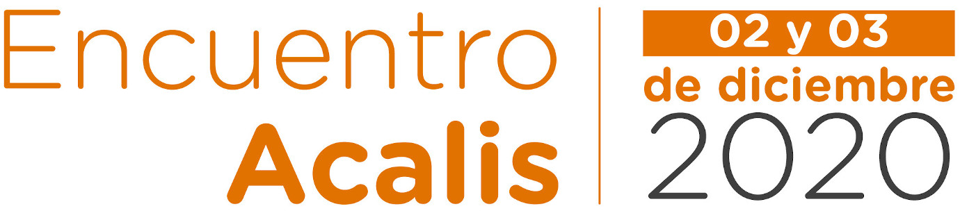 Logo encuentro acalis 02 y 03 diciembre